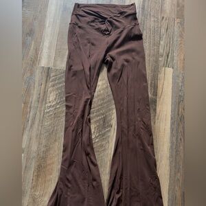 Aerie Chocolate Brown Flare Pants